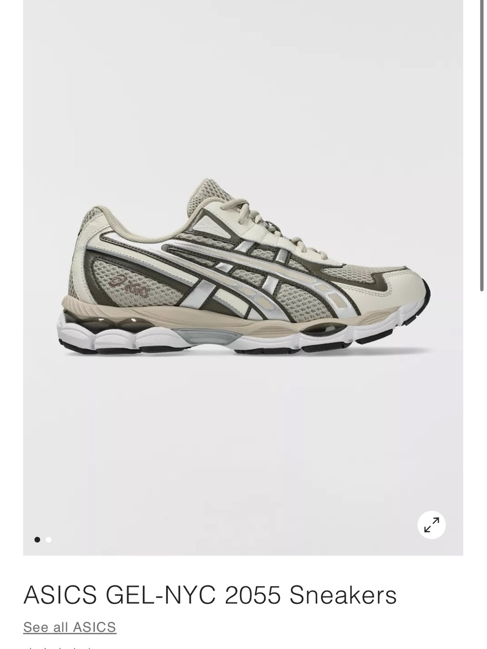 ASICS GEL NYC Feather Grey/Sepia Brown